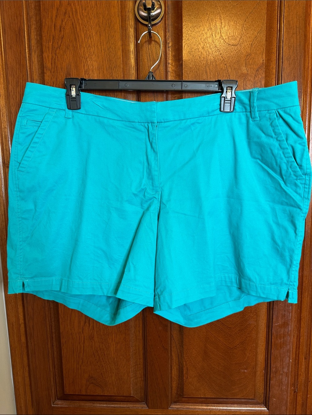 crown & ivy Turquoise Shorts